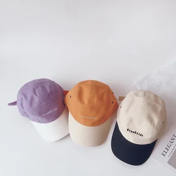 De înaltă Calitate pentru Copii Baieti Fete Pălării de Baseball Versiunea coreeană Scrisoare Copii Umbrelă de soare Capac Hip Hop Capace Reglabil Snapback Hat