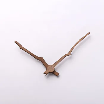 Nordic din Lemn indicii creative DIY ceas de perete mâini 10 12 inch ceas din lemn de Nuc ac Cuarț Ceas înlocui o parte Accesorii