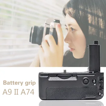 Mcoplus VG-C4EM Vertical Grip Baterie Suport pentru Sony A7R IV A7IV A9II A7SIII A1 A7R4 A7m4 Camera / Funcționează cu NP-FZ100