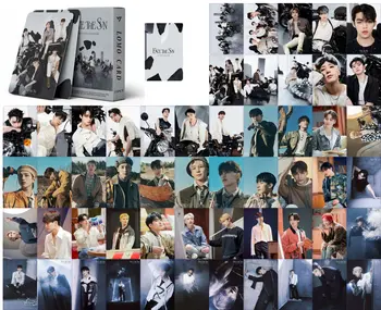 Kpop Idol 55pcs/set Lomo Carduri de Șaptesprezece Got7 Photocards Fotografie Carte Poștală Pentru Fanii de Colectare