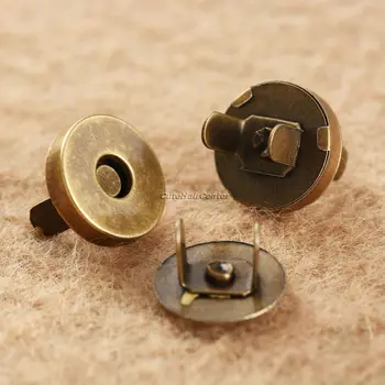 10buc Butoane Magnetice Fixează elementele de Fixare Sac Pungă Cleme de Cusut Capace Metalice Geantă de mână de Ambarcațiuni Haina de Piele Pantof Reparație DIY Hicello