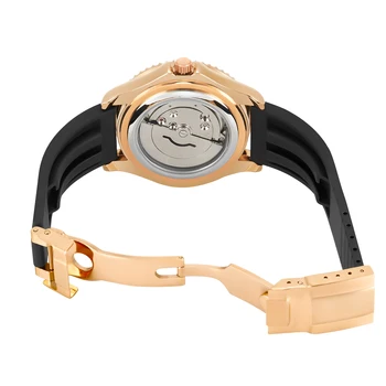 PINTIME Brand de Top Sport Barbati Mecanice Ceas de Lux Automatic Ceas pentru Bărbați din Oțel Inoxidabil Ceas rezistent la apa