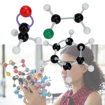 Modelul Molecular Organice /anorganice Structura Kituri Potrivit pentru Liceu, Studenti Profesori Diy Jucării 267pcs