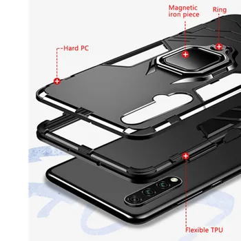 Pentru Xiaomi Mi 5X A1 Caz MI5X MIA1 la Șocuri Inel Suport Bara de protectie din Silicon + PC Telefon Capacul din Spate pentru Xiomi Km A1 5X Funda Coque