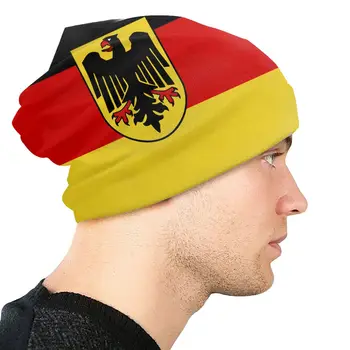 German de Stat de Pavilion Germania Capota Pălărie Goth Chelioși Căciuli Hat pentru Barbati Femei Tricotat Pălării Calde Termice Elastica Unisex Capace