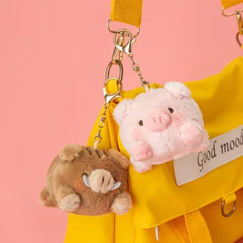 Noi fashione Creativ atât de drăguț de porc cuplu bunny breloc Boutique sac ornamente moale pandent ziua christmase cadou
