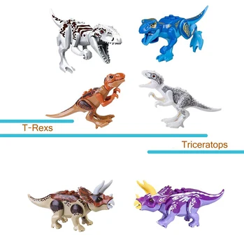 1buc Educație Cărămizi de Construcție Dino Copii Jucarii Compatibil Blocuri Dinozauri Jurassic Animalele Lumii Jucarii Pentru Copii Jucării pentru Copii Cadouri
