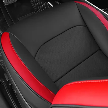 Noi Stiluri Complet Set Black Red Huse Pentru Tesla Model 3 Y de Patru Sezoane Impermeabil Murdăria rezistentă la Interior Accesorii Auto