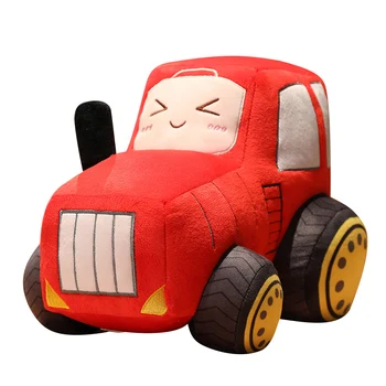 30/45CM Desene animate Drăguț Tractor Păpușă de Pluș Peluche Kawaii Mașină Papusa Baby & Toddler Jucarii Pentru Copii de Ziua de nastere Cadouri de Craciun