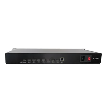 8 HDMI SRT Video Encoder Compatibil HDMI La Ip, H. 264, H. 265 IPTV Rtmp YouTube HEVC RTSP HLS Live Stream WOWZA Facebook