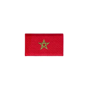 Nigeria, Africa de Sud, Maroc, Mauritania, Sudan Mauritius Rwanda, Tanzania Flag 3D Broderie Patch-uri