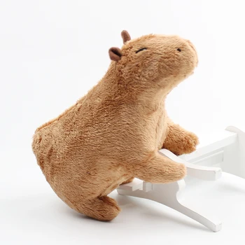 18cm Simulare Capybara Jucării de Pluș Capybara Păpuși de Pluș Moale Animale de Pluș Drăguț Jucărie pentru Copii Peluche Cadou de Craciun pentru Fete