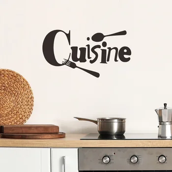 Engleză Slogan Restaurant cu Bucătărie Bucătărie de Gătit Acasă Decorare Tapet autoadezive Model Creativ Restaurant Autocolante