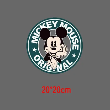 Mickey Minnie mouse de Călcat Patch-uri Disney Fierbinte Transferuri Îmbrăcăminte Patch-uri de Desene animate DIY Haine de Cusut Sac Decration Autocolant Cadouri