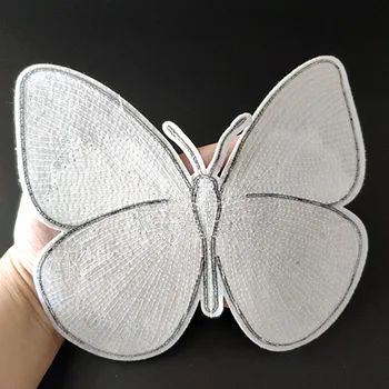 Plasture mare Fluture Paiete cadou de Crăciun afacere cu Fier pe Patch-uri pentru îmbrăcăminte lucruri Ciudate Insigna Haine Autocolante