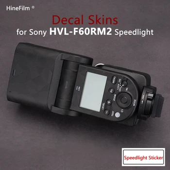HVL F60 RM2 Flash Anti-zero Film de Acoperire pentru Sony HVL-F60RM2 Camera Bliț Speedlight Premium Decal Autocolant Protector al Pielii