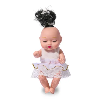 3.5 Inch Somn Baby Doll Bjd Reglabil Postura de Animale Drăguț Copil DIY Juca Casă de Jucărie cu Haine pentru Copii Moda Cadou Amuzant