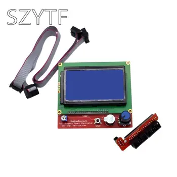 Smart Piese RAMPE 1.4 Controler de Panou de Control LCD 12864 Monitor Placa de baza Ecran Albastru Module