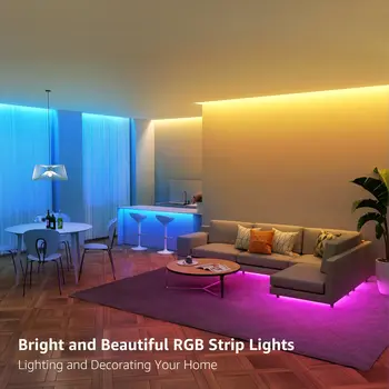 RGB LED Strip de Control de la Distanță a CONDUS Luces LED-uri Culoare LED Strip Lumina Decorare Camera LED 5050 RGB Banda TV LED Backlight Lumini de Neon