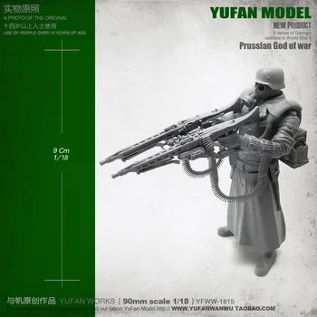 YUFAN Model 1/18 Rășină Figura Kituri Model de Auto-assembed YFWW-1815