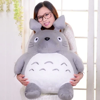 20/30/45cm Totoro de Pluș Jucarii Moale și de Pluș Animale de Desene animate Anime Perna Drăguț Pisică Grasă Animale Copii Ziua de nastere Cadou de Crăciun