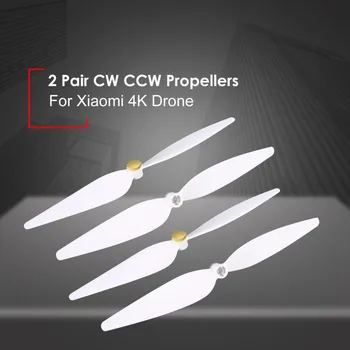 2 Perechi/Set Original CW +CCW Elice set pentru Xiaomi Mi Drona 4K Versiune FPV Drone RC Quadcopter piese de schimb lame