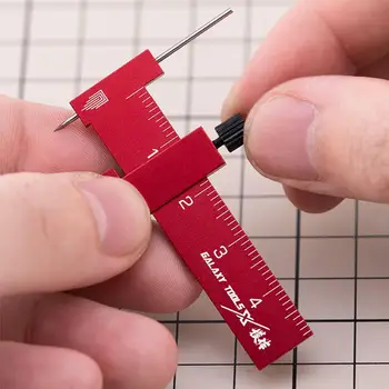 Roșu negru T14A02 T14A03 Echidistante Paralele Scriber Instrument Pentru Modelul Gundam Hobby Craft Simulare Mini BRICOLAJ Model Accesorii