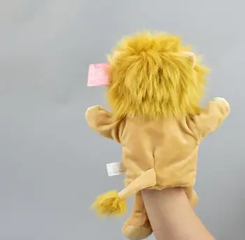 Marionete lupin Copilărie Copii Drăguț Jucărie Moale Elefant Lione Formă de Maimuță Poveste Pretinde să te Joci cu Păpușile Cadou Pentru Copii