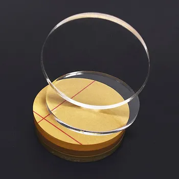 3mm Clar Acrilice Turnate Cerc Discuri de Calitate Plexiglas Foi Rotunde Plexiglas Tăiere Forme Pentru DIY Meșteșug