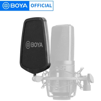 BOYA Pop Filtru de M1000 Mare-Microfon de Studio cu Diafragma pentru Podcast cu Carcasă Robustă pentru Vocale