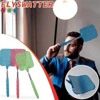 1 buc plase de muște Extensibila Swatter Zbura Prevenirea Dăunătorilor de Țânțari Instrument Zboară Capcana Retractabil Swatter Grădină Acasă Consumabile Instrument