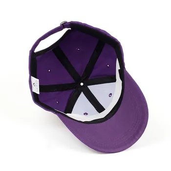 Violet Cana de Apa Brodate Șapcă de Baseball pentru Bărbați Moda Snap Butonul Capac de Bumbac