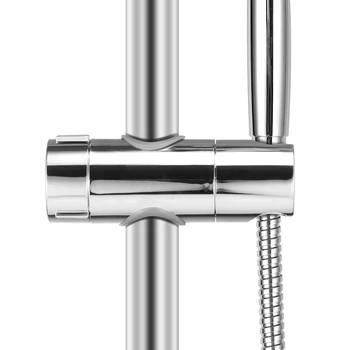Reglabil Duș de Mână Capului de Șină Suport Titular de 20-25mm pentru Slide Bar Slider Clemă de Baie ABS Cromat pentru baie acasă