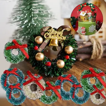 2 buc Noi Jucarii Copii Mini Ambarcațiuni DIY Cadou de Casa Papusa Coroană Coroane de Crăciun Păpuși Micro Decor Gradina Decor Acasă