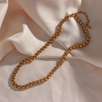 40CM Bază în Lanț Rotund Șarpe Os Lant Placat cu Aur Coliere Pentru Femei Moda Bijuterii Brățări Cadouri