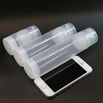 Instrumente de machiaj Transparent Esența Pompa de Sticla Plastic Flacoane Airless pentru Lotiune Crema de Baie Sampon Cosmetice Container 10 buc/lot