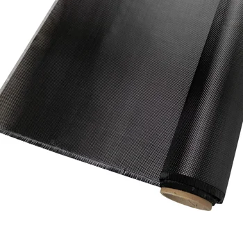 1m Lățime 3K 200/240g Fibra de Carbon Pânză Diagonal/Plain weave