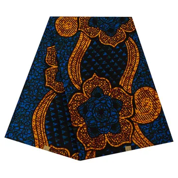 Africa de Ankara Printuri Ceara Tesatura Mozaic Stil Retro Warp Cusut Femeie Rochie de Ambarcațiuni DIY Africa Material Poliester Prin Curte