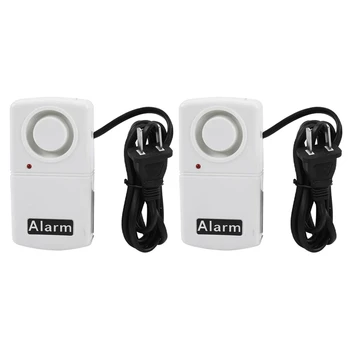 2X 220V Indicator LED Inteligent 120Db Automată a Puterii Taie Eșecul de Curent Alarma Plug SUA
