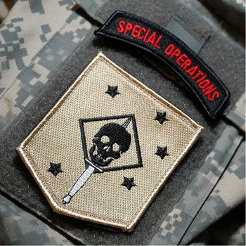 USMC/ Statele Unite ale americii Marine Corps-commando /MARINE RAIDERS Patch-uri de broderie insigna militar tactic CÂRLIG/BUCLA haine