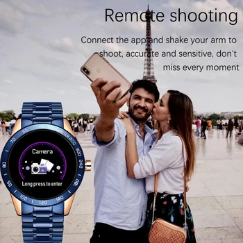LIGE Smartwatch Ceasuri 2022 Bandă de Oțel Ceas Inteligent Bărbați Digital Bluetooth Ceasuri IP67 rezistent la apa de Sport de Fitness Brățară