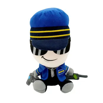 2022 Noi 23cm COMANDANTUL Jucărie de Pluș Drăguț de Poliție Pluș Kwaii Desene animate Mobilier Papusi Moi Umplute Jucărie Cadou de Crăciun pentru Copii