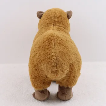 Realiste De Pluș Capybara Umplute De Simulare De Animale Cobai Rozătoare Papusa Moale Desen Animat Mouse-Ul Capibara Peluches Jucărie Cadou De Crăciun