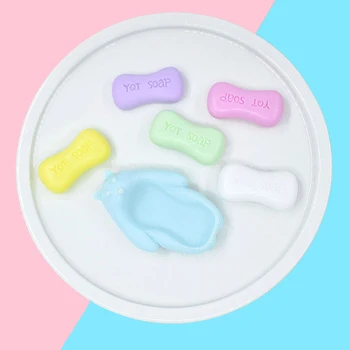 Mini Păpuși WashDaily Necesitățile Miniatură Șampon Gel De Duș Săpun Cu Cutie Model Pretinde Juca Baie Consumabile Accesorii