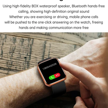 2022 Nou Ceas Inteligent Bărbați Personaliza Cadran HD, Ecran Rotativ Butonul de Fitness Brățară Impermeabil de apelare Bluetooth Smartwatch Om